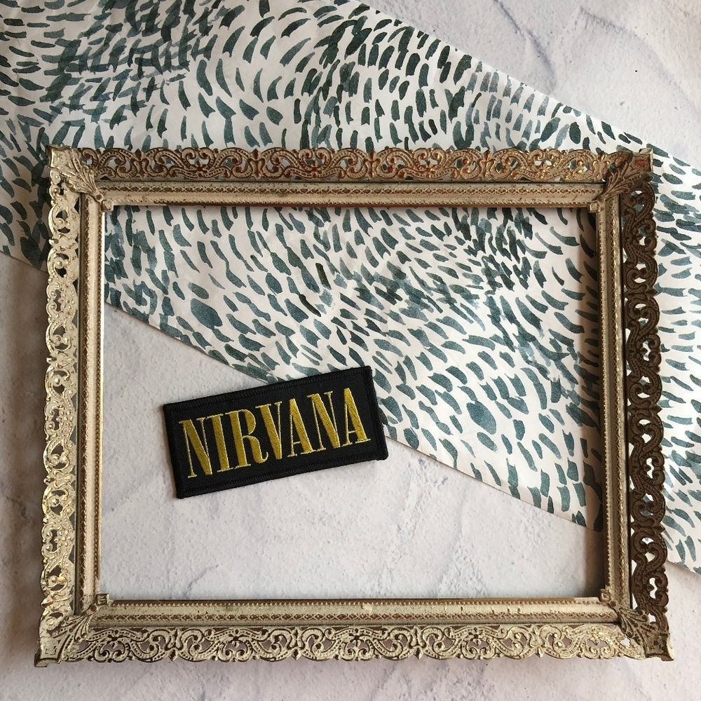 Vintage Nirvana Patch 1999 Grunge